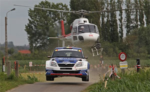 ŠKODA Fabia Super 2000 die Rallye Ypres 