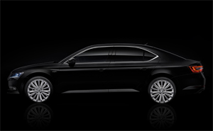 Skoda Superb Black Crystal