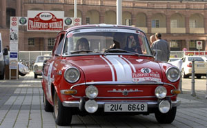 Skoda bei der Frankfurt-Weimar Skoda Classic