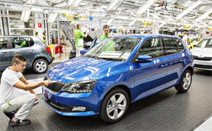 Skoda Fabia Produktion