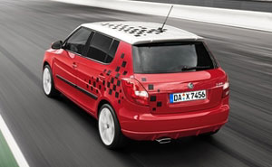 koda Fabia mit Race-Paket