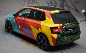 SKODA Fabia Street Art