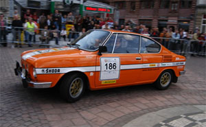 Skoda bei der Heidelberg Historic