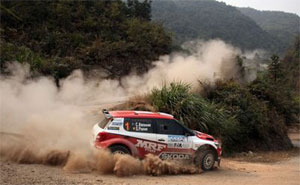 Skoda bei der Asia Pacific Rallye