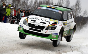 ŠKODA bei der Rallye Lettland 2014