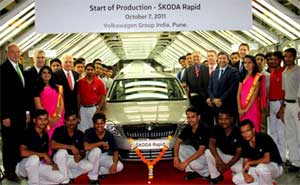 ŠKODA Rapid Produktion