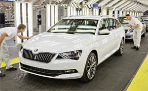 Skoda Superb Combi Produktion