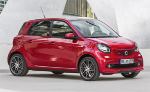 smart BRABUS forfour Xclusive