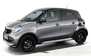 smart forfour crosstown edition