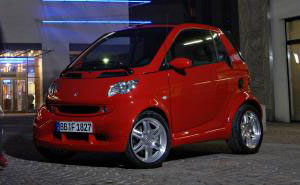 smart fortwo edition red