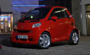 smart fortwo edition red