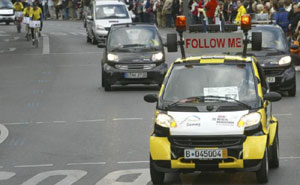 smart fhrt an der Spitze des TUI Marathon Palma de Mallorca