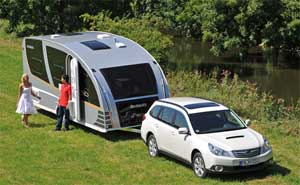 Subaru beim Caravan-Salon