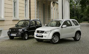 Suzuki Jimny und Grand Vitara Black and White