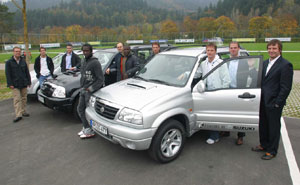 Suzuki Autobergabe an den SC Freiburg