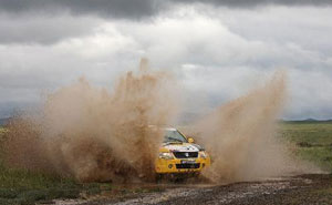 Suzuki bei der Transsyberia Rallye 2008