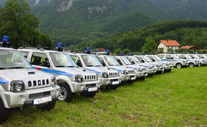 Suzuki Jimny fr die Bergwacht Bayern