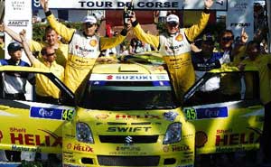 JRC Rallye de France: Sieg fr Suzuki