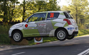 Suzuki Rallye Rookie Team bei der ADAC Hessen Rallye Vogelsberg