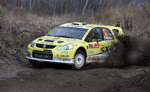 Suzuki beim WRC 2008 Japan