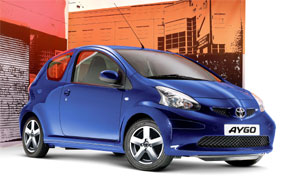 Toyota AYGO Blue