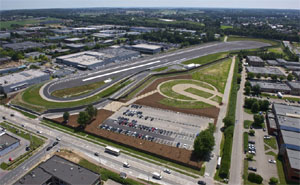 Toyota Teststrecke in Zaventem