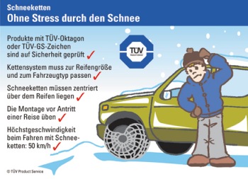 Schneeketten-Tipps