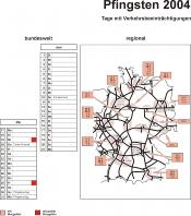 Verkehrskalender 2004 fr Pfingsten