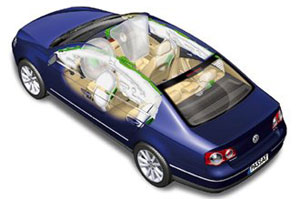 VW Passat Airbagsystem