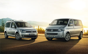 VW Caddy und Multivan