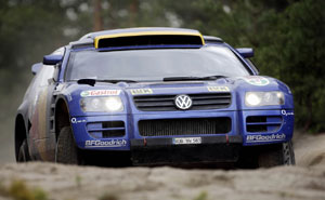Giniel de Villiers/Tina Thrner (RSA/S), Volkswagen Race-Touareg