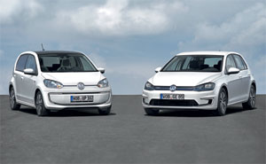 VW e-up! und e-Golf 