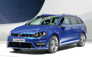 VW Golf Variant Concept R-Line