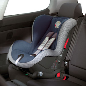 VW Isofix-Anbindung der Kindersitze