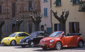 New Beetle auf der Mille Miglia