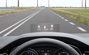 VW Passat Head-up-Display