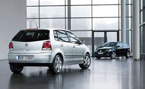 VW Polo Black/Silver Edition