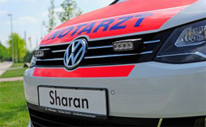 VW Sharan Notarzt