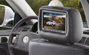 Rear Seat Entertainment System fr den Volkswagen Touareg