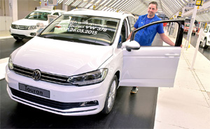 VW Touran Produktion