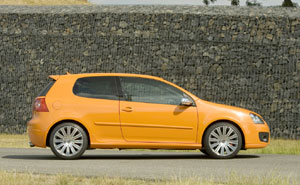 Tuning-Studie Golf orange speed