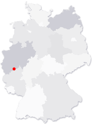 Lage von Alfter in Deutschland