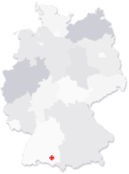 Lage von Altshausen in Deutschland
