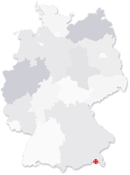 Lage von Anger in Deutschland