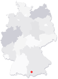 Lage von Apfeldorf in Deutschland