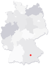 Lage von Attenkirchen in Deutschland