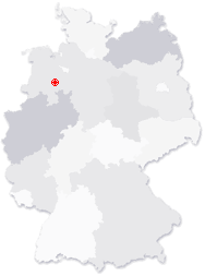 Lage von Bakum in Deutschland