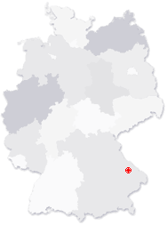 Lage von Bayerisch Eisenstein in Deutschland