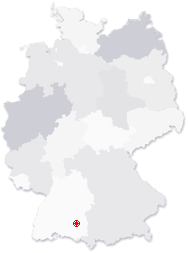 Lage von Betzenweiler in Deutschland