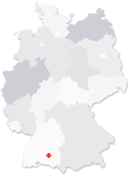 Lage von Bingen in Deutschland